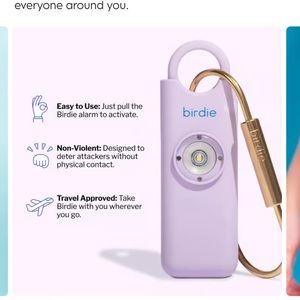 Birdie- safety alarm for key chain! 3 unopened boxes